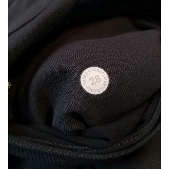 Lululemon Men's ABC Pant Classic Fit Warpstreme Sz 28‎ Golf Casual Dark Grey - Picture 4 of 7